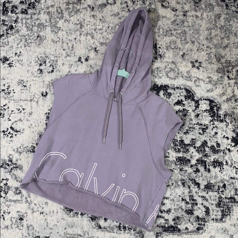 Calvin Klein cropped hoodie